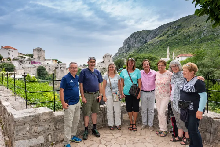 Pilgrim group with Medjugorje Tours & Travel
