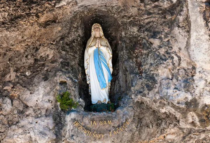 Tihaljina – figura Matki Bożej