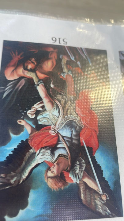 Canvas picture from Medjugorje