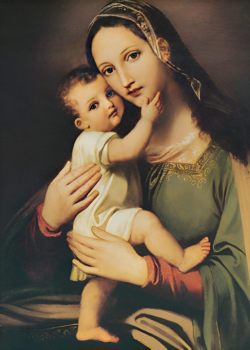 Canvas picture from Medjugorje