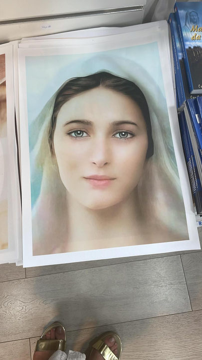 Canvas picture from Medjugorje