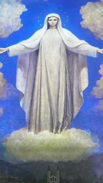 Canvas picture from Medjugorje