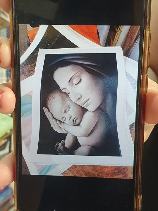 Canvas picture from Medjugorje